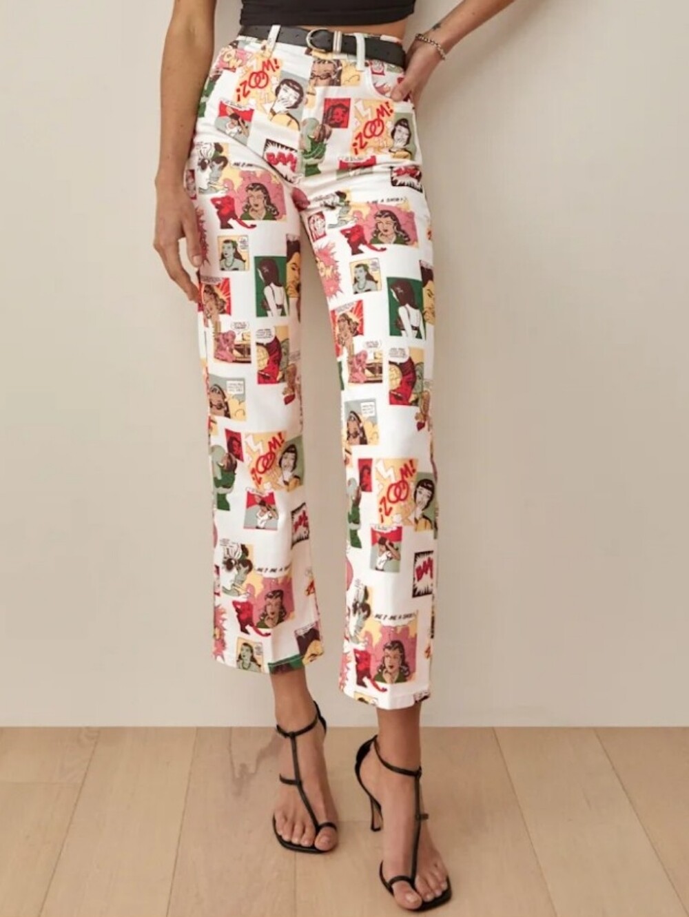 Reformation Comic High Rise Straight Jean